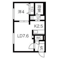 ＡＬＰＨＡ山鼻 302 ｜ 北海道札幌市中央区南十二条西１２丁目（賃貸マンション1LDK・3階・32.40㎡） その2