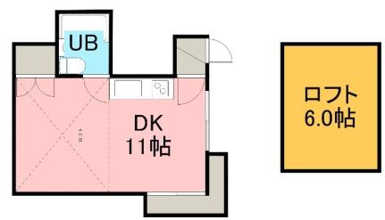 セゾンＢ 201｜北海道札幌市白石区東札幌一条４丁目(賃貸アパート1R・2階・30.78㎡)の写真 その2