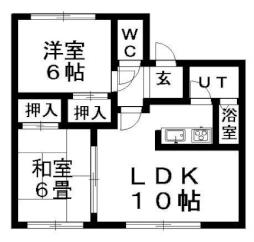 厚別駅 4.0万円