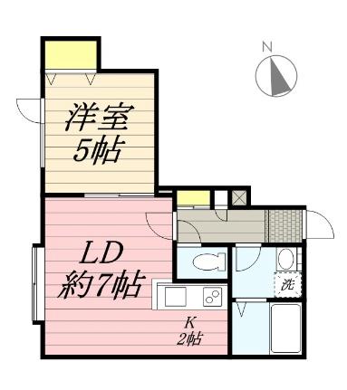 チュティ平岸 106｜北海道札幌市豊平区平岸六条１６丁目(賃貸アパート1LDK・1階・33.35㎡)の写真 その2