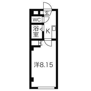 ルピナス美園 102｜北海道札幌市豊平区美園四条１丁目(賃貸マンション1K・1階・24.00㎡)の写真 その2