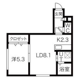 白石駅 4.8万円