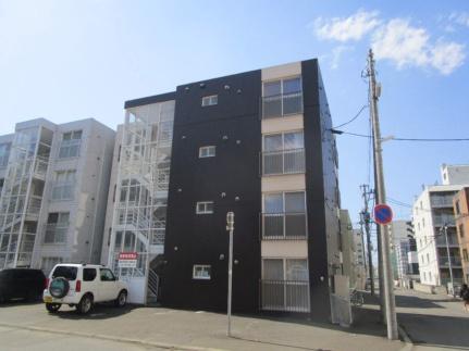 北海道札幌市豊平区中の島二条２丁目(賃貸マンション1DK・4階・25.50㎡)の写真 その1