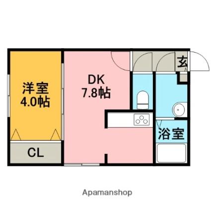 北海道札幌市中央区南一条東３丁目(賃貸マンション1DK・4階・28.86㎡)の写真 その2