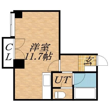 モンターニュアネックス 306｜北海道札幌市東区北十条東１５丁目(賃貸マンション1R・3階・28.01㎡)の写真 その2