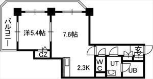 ＰＲＩＭＥ　ＵＲＢＡＮ札幌　ＲＩＶＥＲ　ＦＲＯＮＴ 01111｜北海道札幌市中央区南九条西１丁目(賃貸マンション1R・11階・33.29㎡)の写真 その2