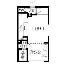 ＭーＳＴＡＧＥ北9条 303 ｜ 北海道札幌市東区北九条東１丁目（賃貸マンション1LDK・3階・36.00㎡） その2