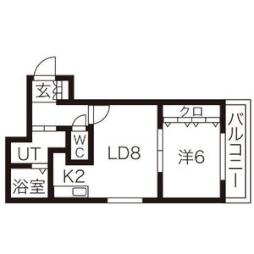 西18丁目駅 6.5万円