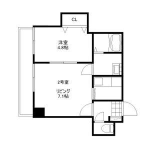 アヴァンティ65 402｜北海道札幌市西区八軒六条東５丁目(賃貸マンション1DK・4階・31.88㎡)の写真 その2