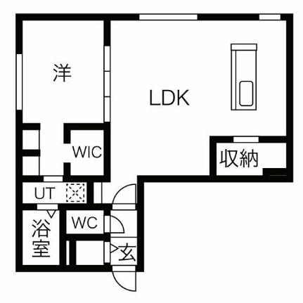 仮）Ｒーｆｉｎｏ北8条 109｜北海道札幌市中央区北八条西２０丁目(賃貸マンション1LDK・1階・47.36㎡)の写真 その2