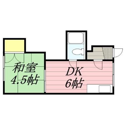 北海道札幌市厚別区厚別南１丁目(賃貸アパート1DK・1階・22.10㎡)の写真 その2