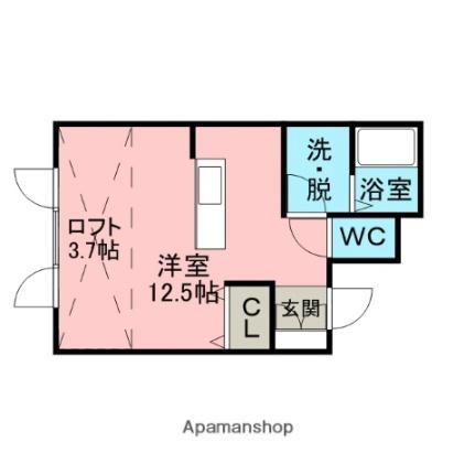 クレストコート母恋 ｜北海道室蘭市母恋北町１丁目(賃貸マンション1R・3階・25.95㎡)の写真 その2