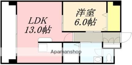 柳町レジデンス 403｜北海道函館市柳町(賃貸マンション1LDK・2階・50.00㎡)の写真 その2