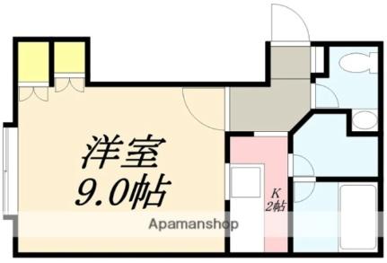 Ｕコートアネックス 107｜北海道函館市上野町(賃貸アパート1K・1階・34.71㎡)の写真 その2