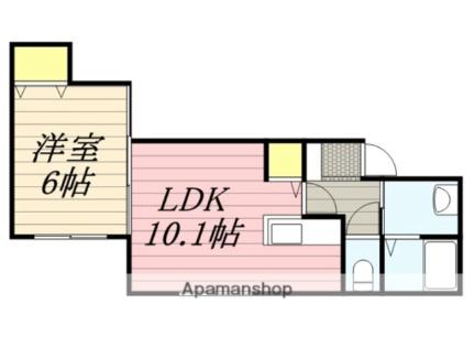 ピカデリー 203｜北海道札幌市西区八軒五条東４丁目(賃貸アパート1LDK・3階・30.00㎡)の写真 その2