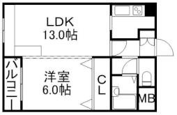 🉐敷金礼金0円！🉐ＮＯＲＴＨＥＲＮ　ＨＩＬＬＳ　南6条