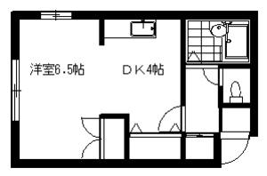 エンドレス三井南6条 00202｜北海道札幌市中央区南六条西１６丁目(賃貸マンション1K・2階・28.14㎡)の写真 その2