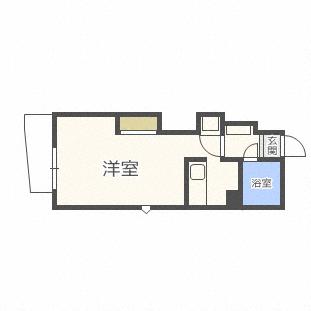 ダイコービル 502｜北海道札幌市中央区北一条西１９丁目(賃貸マンション1K・5階・24.97㎡)の写真 その2