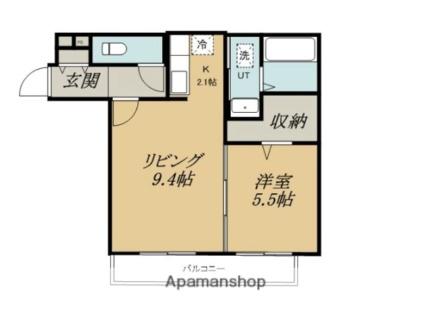 ｆｅｌｉｃｅ411 203｜北海道札幌市手稲区前田四条１１丁目(賃貸マンション1LDK・2階・40.22㎡)の写真 その2