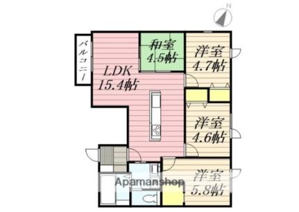 タウンハウス山鼻 104｜北海道札幌市中央区南十七条西１３丁目(賃貸アパート4LDK・1階・70.07㎡)の写真 その2