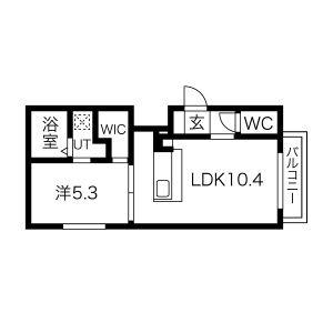 ＦＬＥＡＤ琴似 202｜北海道札幌市西区二十四軒四条５丁目(賃貸マンション1LDK・2階・35.78㎡)の写真 その2