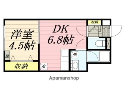 ヒルズ山の手 203｜北海道札幌市西区山の手三条３丁目(賃貸マンション1DK・2階・29.05㎡)の写真 その2