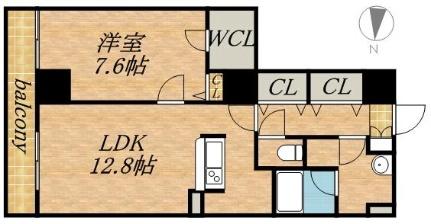 ビッグパレス南5条 808｜北海道札幌市中央区南五条西８丁目(賃貸マンション1LDK・8階・53.33㎡)の写真 その2