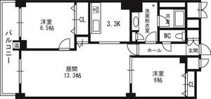 ＰＲＩＭＥ　ＵＲＢＡＮ札幌　ＲＩＶＥＲ　ＦＲＯＮＴ 01706｜北海道札幌市中央区南九条西１丁目(賃貸マンション2LDK・17階・63.55㎡)の写真 その2