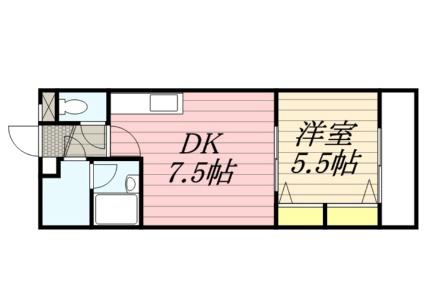 レジデンス高石 0206｜北海道札幌市北区北十八条西６丁目(賃貸マンション1DK・2階・29.24㎡)の写真 その2