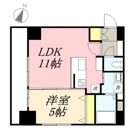 ブロス・ラ・リベルタ 606｜北海道札幌市中央区北二条東２丁目(賃貸マンション1LDK・6階・36.00㎡)の写真 その2