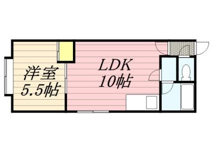 ＪＰコート北円山Ａ棟 101｜北海道札幌市中央区北七条西２０丁目(賃貸アパート1LDK・2階・30.30㎡)の写真 その2