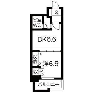 ベストＬ表参道 1001｜北海道札幌市中央区北一条西２２丁目(賃貸マンション1DK・10階・28.00㎡)の写真 その2