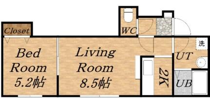 ＶＩＬＬＡ・ＰＯＰＯＬＯIII 202｜北海道札幌市東区北十八条東１丁目(賃貸アパート1LDK・3階・33.00㎡)の写真 その2