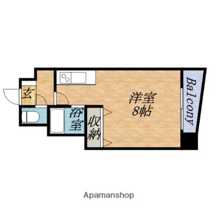 アンジェリーク・コア 322｜北海道札幌市東区北十四条東４丁目(賃貸マンション1R・3階・20.72㎡)の写真 その2