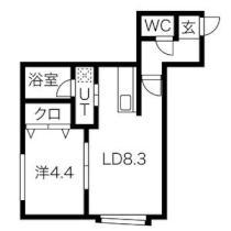 オリヴェイラ 202 ｜ 北海道札幌市東区北十七条東１８丁目（賃貸アパート1DK・3階・28.75㎡） その2