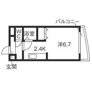 シティクレヴァライフ 301｜北海道札幌市中央区南五条西２７丁目(賃貸マンション1K・3階・22.31㎡)の写真 その2