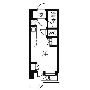 サンシャイン・シティー21 933｜北海道札幌市中央区南四条西１０丁目(賃貸マンション1R・9階・18.00㎡)の写真 その2