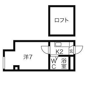 サングレース 110 ｜ 北海道札幌市中央区南八条西１２丁目（賃貸マンション1K・1階・16.20㎡） その2