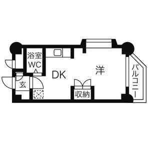 ＯＭレジデンス円山 308｜北海道札幌市中央区北五条西２４丁目(賃貸マンション1DK・3階・24.75㎡)の写真 その2