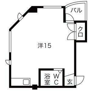 エステート札幌 505｜北海道札幌市中央区南十条西２０丁目(賃貸マンション1R・5階・24.79㎡)の写真 その2