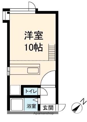 プチメゾン文京台 203｜北海道江別市文京台(賃貸アパート1R・3階・24.75㎡)の写真 その2