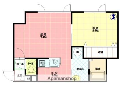 アネックス 103｜北海道旭川市春光一条９丁目(賃貸アパート1LDK・1階・40.75㎡)の写真 その2