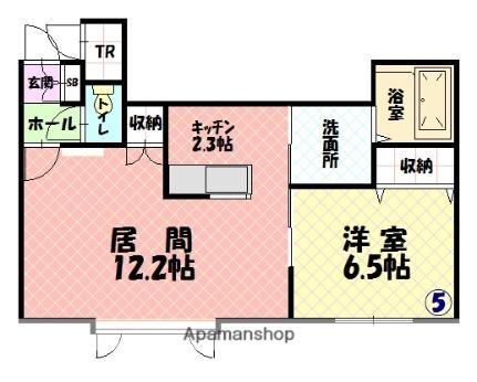 デュエットI　Ｂ棟 ｜北海道旭川市旭神二条１丁目(賃貸アパート1LDK・2階・51.00㎡)の写真 その2