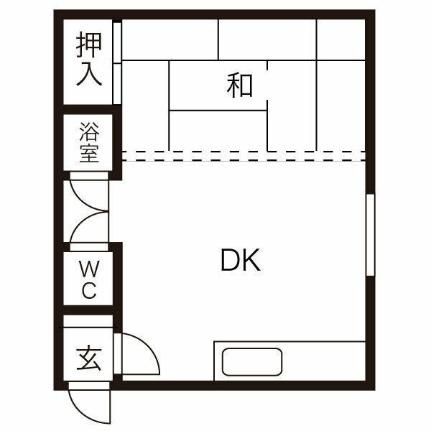 登竜荘 204｜北海道札幌市白石区平和通２丁目北(賃貸アパート1DK・2階・30.00㎡)の写真 その2