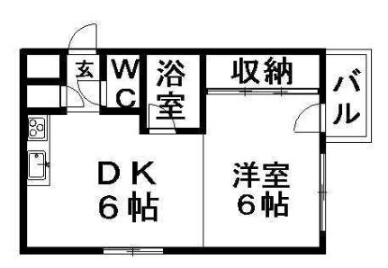 セントパーク 0502｜北海道札幌市白石区菊水二条３丁目(賃貸マンション1DK・5階・28.05㎡)の写真 その2