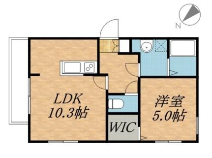 インセンス八軒 203｜北海道札幌市西区八軒八条東２丁目(賃貸マンション1DK・2階・37.75㎡)の写真 その2