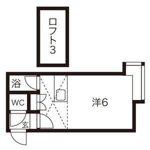 マクセル北28条 B203｜北海道札幌市北区北二十八条西１０丁目(賃貸アパート1DK・2階・26.40㎡)の写真 その2