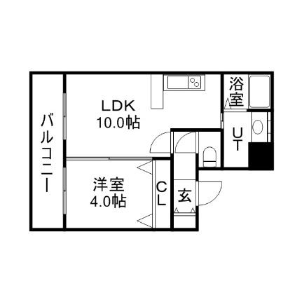 カピテーヌ円山 307｜北海道札幌市中央区北三条西２３丁目(賃貸マンション1LDK・3階・30.97㎡)の写真 その2