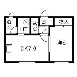 ジュネス大通 402｜北海道札幌市中央区大通東５丁目(賃貸マンション1DK・4階・31.92㎡)の写真 その2