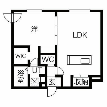 仮）Ｒーｆｉｎｏ北8条 304｜北海道札幌市中央区北八条西２０丁目(賃貸マンション1LDK・3階・35.37㎡)の写真 その2